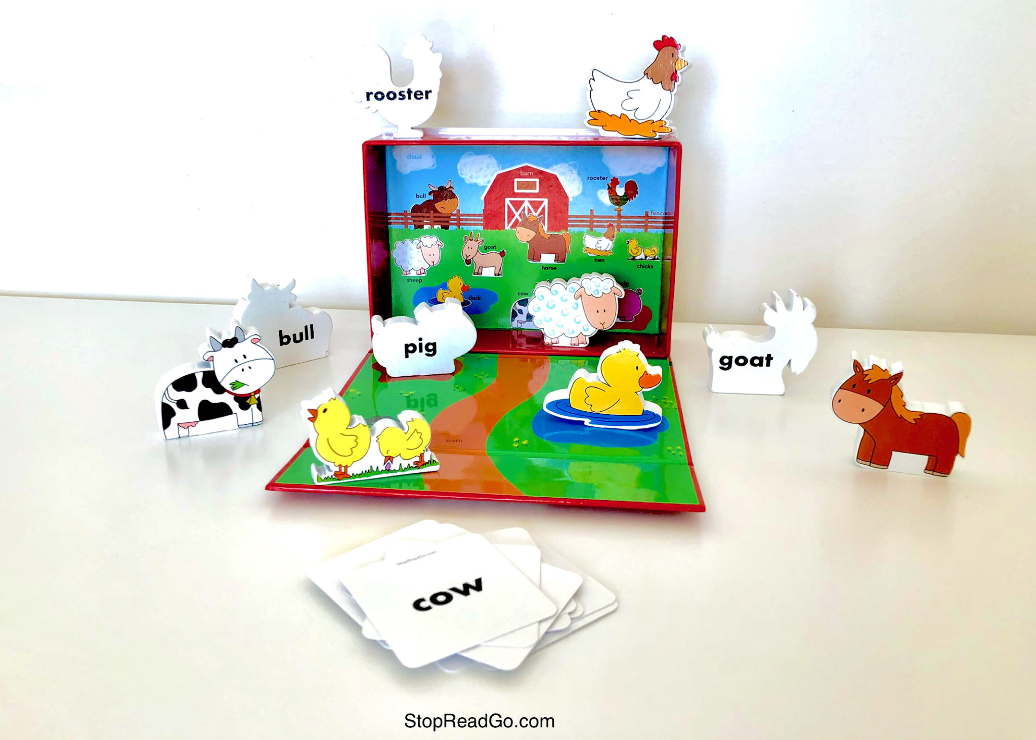 Vocabulary Box – Farm Animals - STOP READ GO