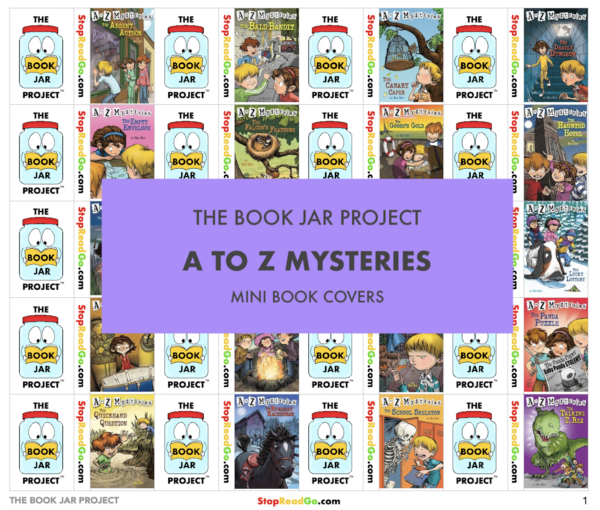 FREE A to Z Mysteries Collection - Mini Book Covers