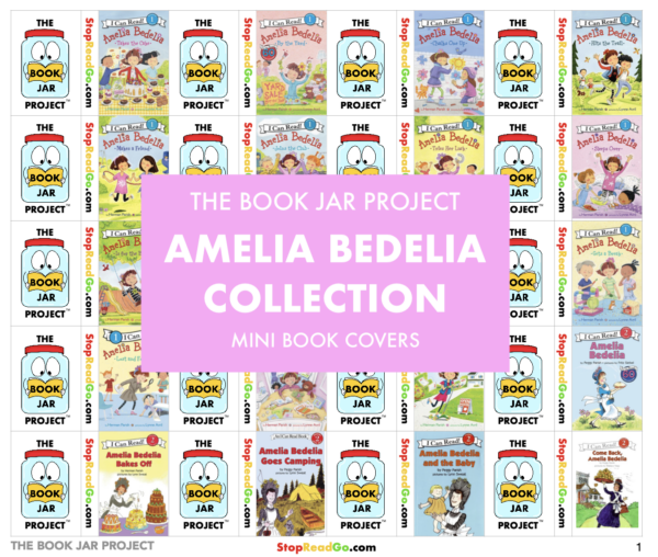 FREE Amelia Bedelia Collection - Mini Book Covers