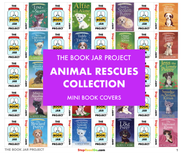 FREE Animal Rescues Collection - Mini Book Covers