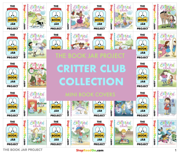 FREE Critter Club Collection - Mini Book Covers