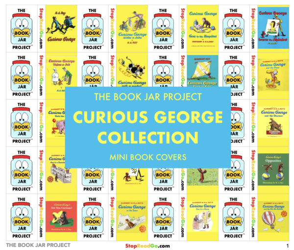 FREE Curious George Collection - Mini Book Covers