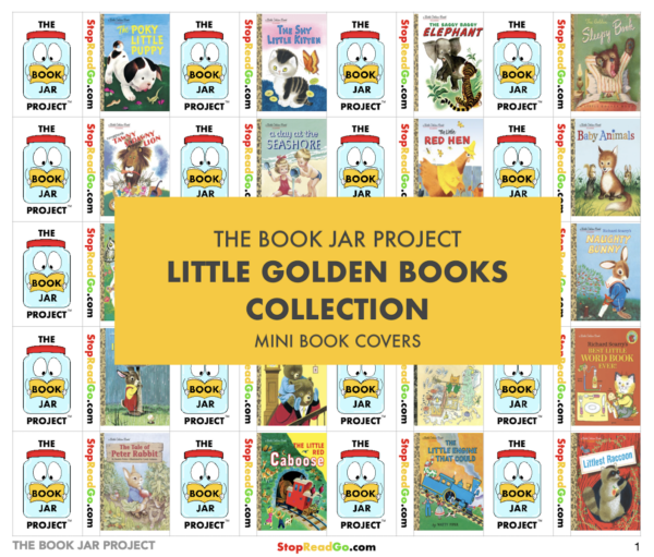 FREE PRINTABLE MINI BOOK COVERS - THE BOOK JAR PROJECT