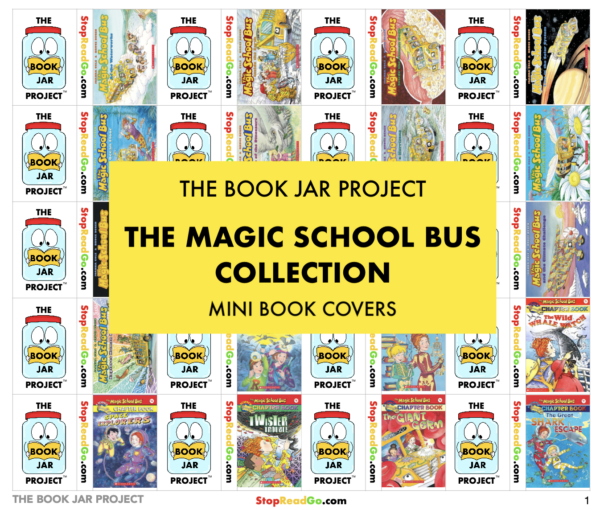 FREE Magic School Bus Collection - Mini Book Covers