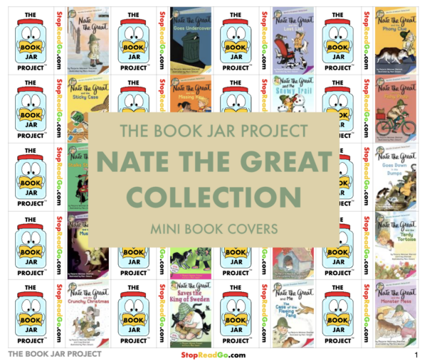 FREE Nate the Great Collection - Mini Book Covers